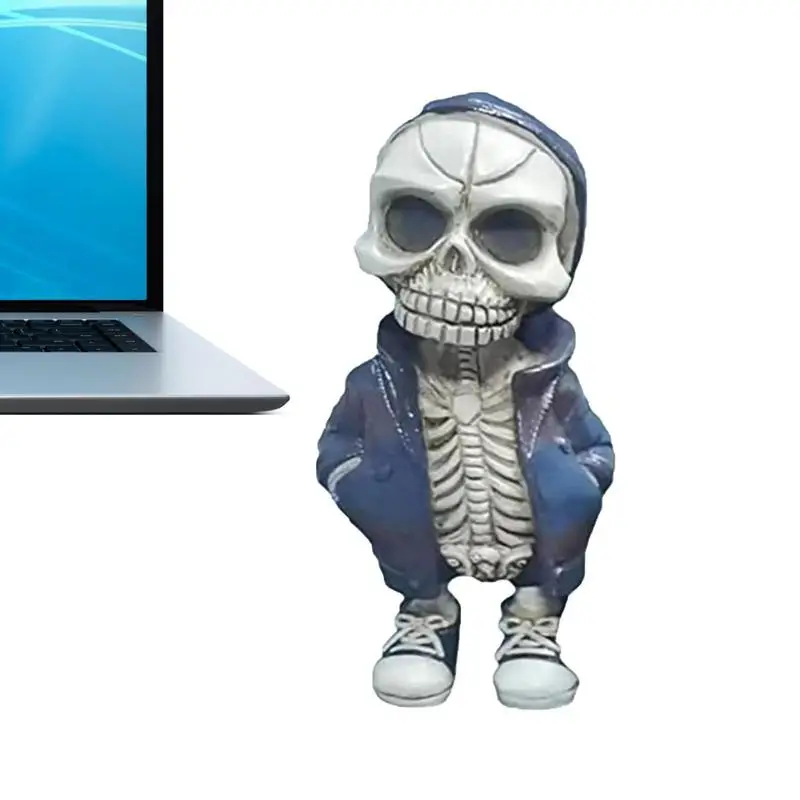 Skull Resin Figurine Resin Figurine Sculpture Doll Decor Portable Skull Head Halloween Decoration Home Decor Collectible
Skull Resin Figurine Resin Figurine Sculpture Doll Decor Portable Skull Head Halloween Decoration Home Decor Collectible