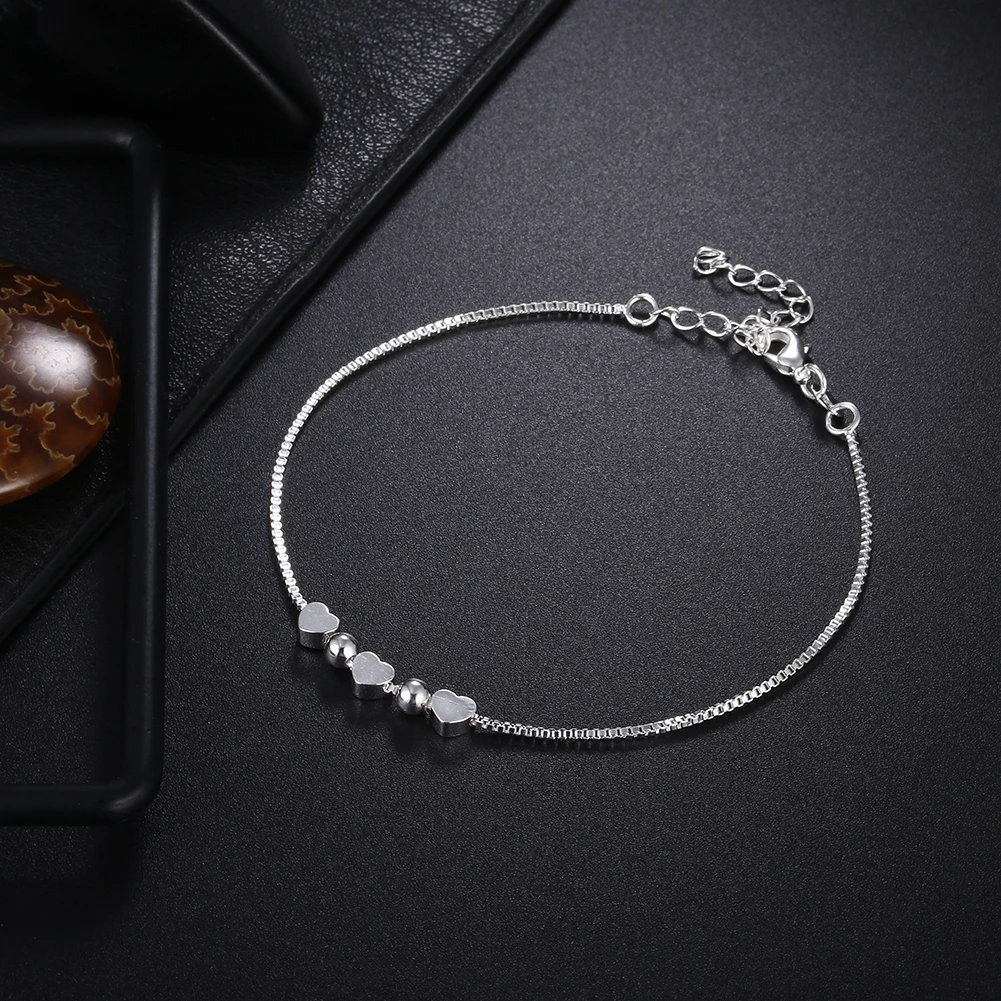 Special Offer Fashion 925 Stamp Silver Color Bracelet for Woman Simple Heart Box Chain Fine Jewelry Wedding Party Lady Gifts
Special Offer Fashion 925 Stamp Silver Color Bracelet for Woman Simple Heart Box Chain Fine Jewelry Wedding Party Lady Gifts