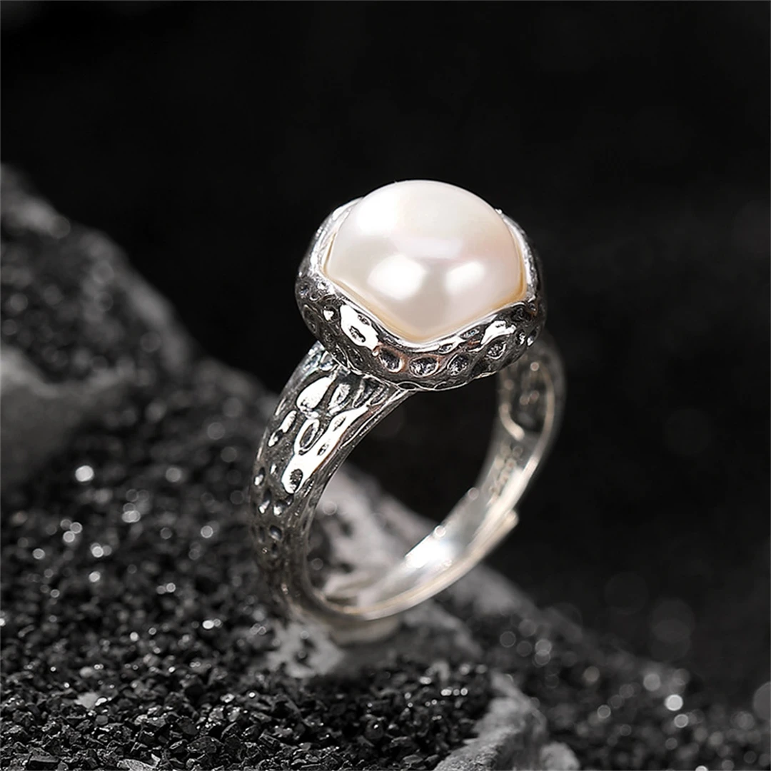 MeiBaPJ S925 Sterling Silver Vintage Pearl Opening Ring for Women Fine Party Weddings Jewelry Free Shipping YH
MeiBaPJ S925 Sterling Silver Vintage Pearl Opening Ring for Women Fine Party Weddings Jewelry Free Shipping YH