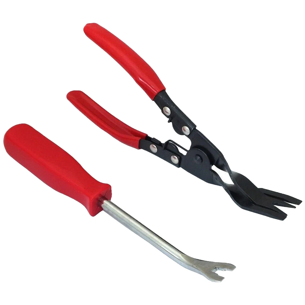 CAR DOOR CARD PANEL TRIM CLIP REMOVAL PLIERS & UPHOLSTERY REMOVER PRYING TOOL For The Quick Removal Of Staples, Clips, Door Pane
CAR DOOR CARD PANEL TRIM CLIP REMOVAL PLIERS & UPHOLSTERY REMOVER PRYING TOOL For The Quick Removal Of Staples, Clips, Door Pane