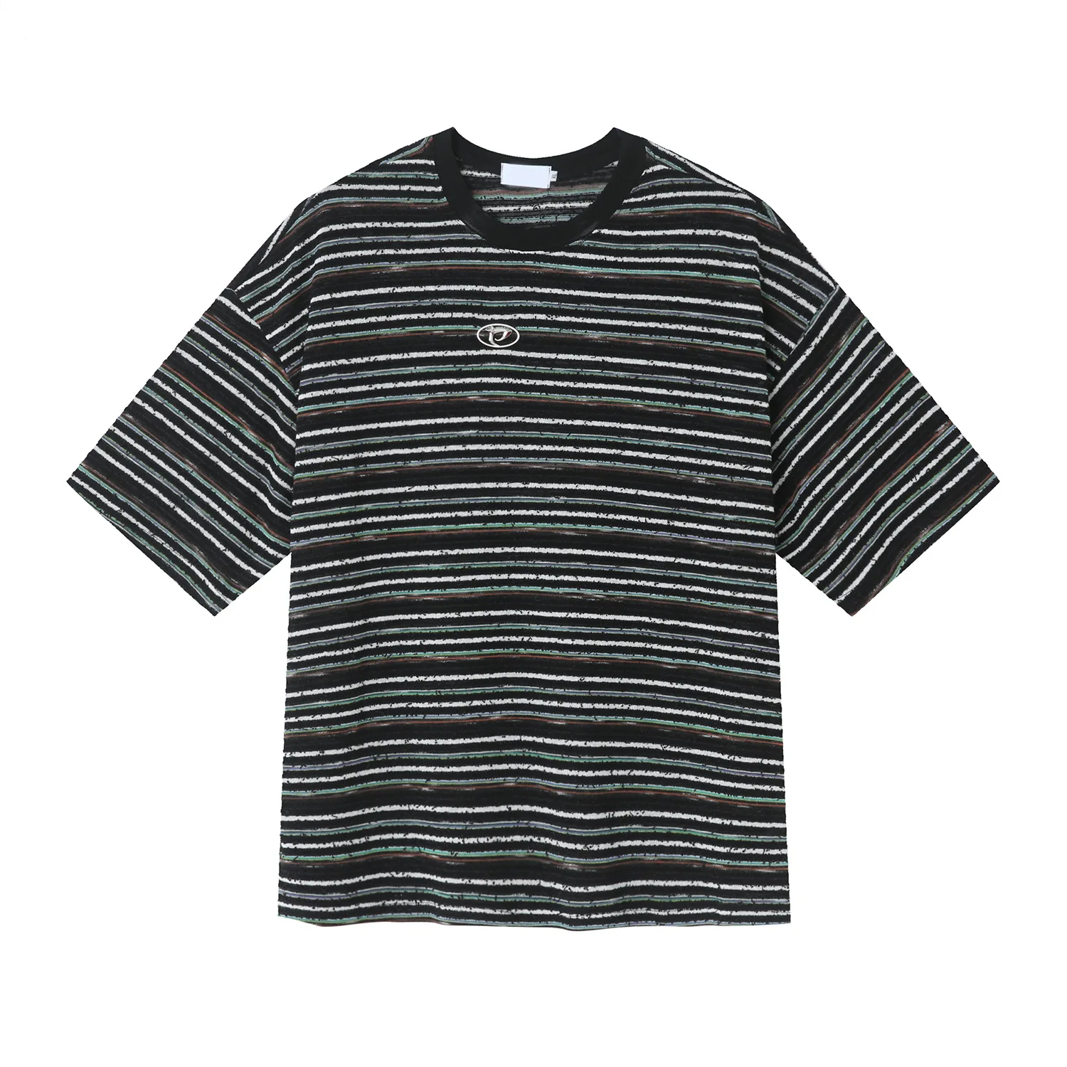 Summer 2023 new Korean version of loose stripes literary style short-sleeved t-shirt
Summer 2023 new Korean version of loose stripes literary style short-sleeved t-shirt