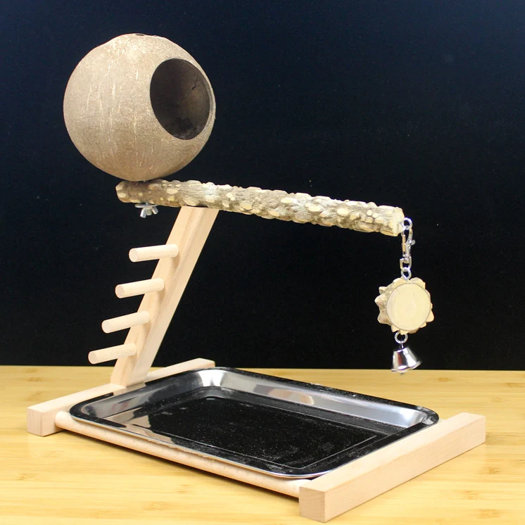 Peony tiger skin special coconut shell nest bird rack ladder amusement park pepper wood station pole gnawing toy Station Rack
Peony tiger skin special coconut shell nest bird rack ladder amusement park pepper wood station pole gnawing toy Station Rack