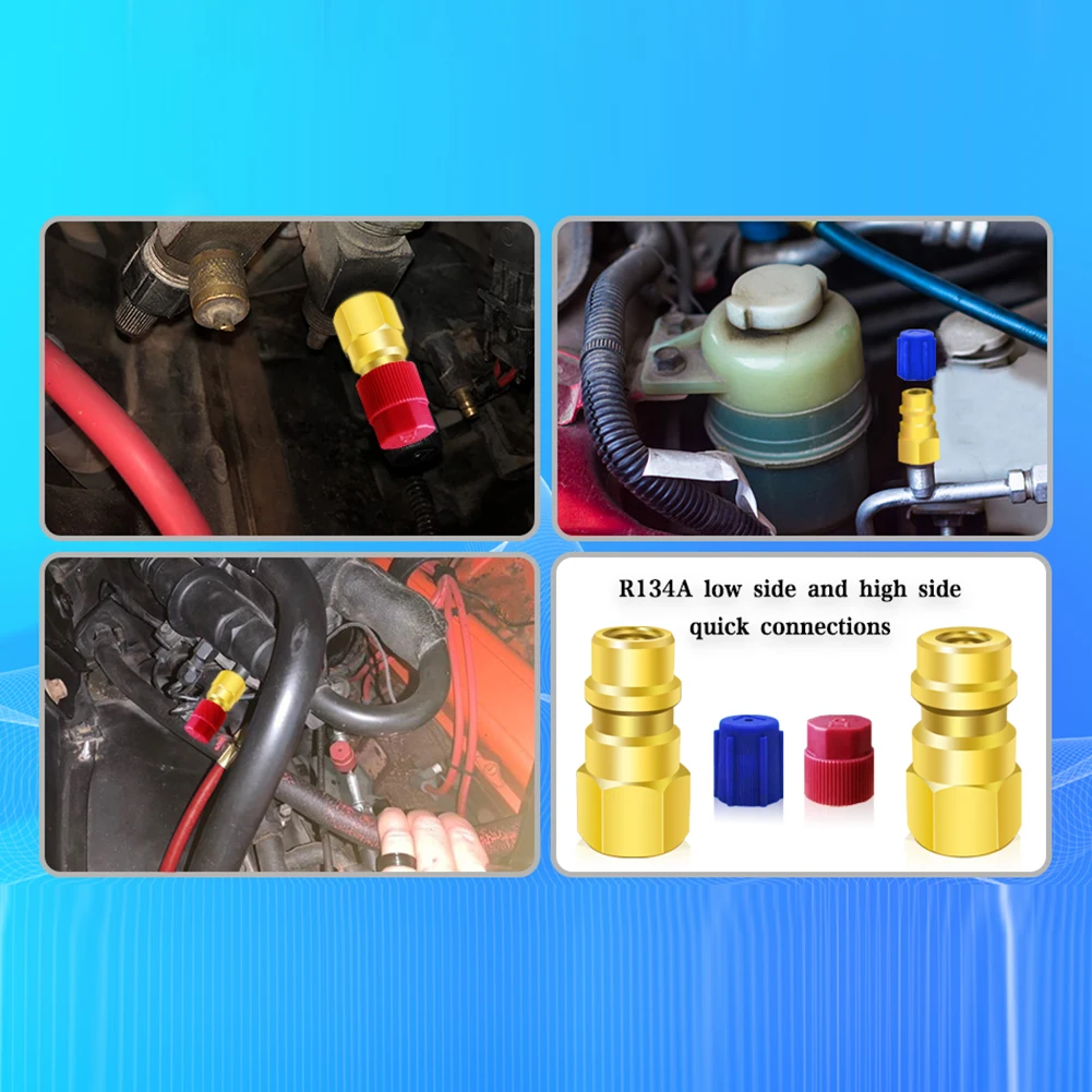 2Pc R12 To R134A Air-Condition A/C Filling Valve Fitting Port Adapter Retrofit Adapter Fitting Connector Car Air-conditioning
2Pc R12 To R134A Air-Condition A/C Filling Valve Fitting Port Adapter Retrofit Adapter Fitting Connector Car Air-conditioning