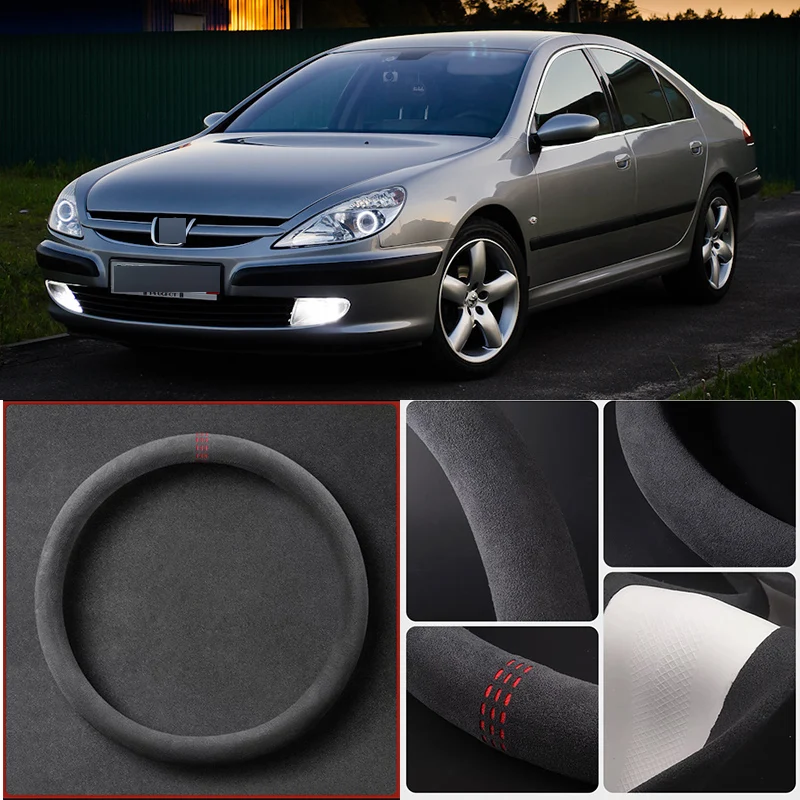 Alcantara Anti-Slip Black Suede Leather Car Universal Steering Wheel Cover For Peugeot 607 Car Accessories
Alcantara Anti-Slip Black Suede Leather Car Universal Steering Wheel Cover For Peugeot 607 Car Accessories