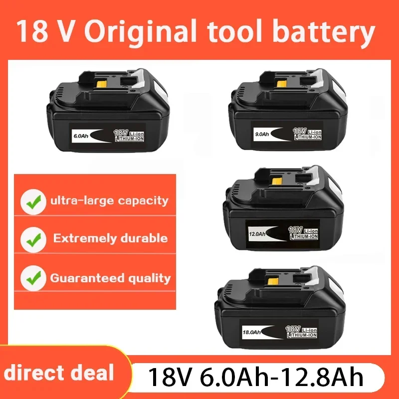 18V Makita Original Electric Tool Battery LED lithium ion replacement LXT BL1860B BL1850 Makita rechargeable power
18V Makita Original Electric Tool Battery LED lithium ion replacement LXT BL1860B BL1850 Makita rechargeable power