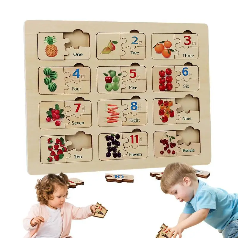 Пазл деревянный детский с подсчетом и цифрами
Пазл деревянный детский с подсчетом и цифрами