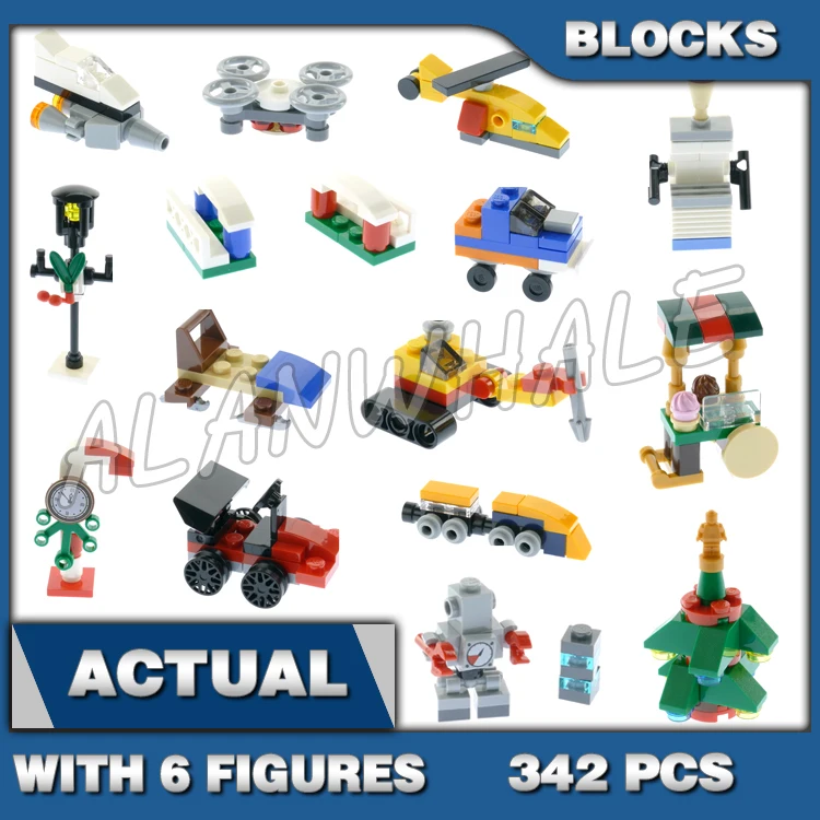 342pcs City Advent Calendar Christmas Winter Holiday Vehicles 11012 Building Block Set Compatible with Model
342pcs City Advent Calendar Christmas Winter Holiday Vehicles 11012 Building Block Set Compatible with Model