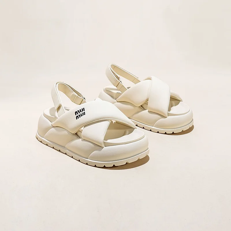 Cross strap platform sandals for women Korean version of Velcro Korean version of Roman shoes summer soft casual fashion shoes
Cross strap platform sandals for women Korean version of Velcro Korean version of Roman shoes summer soft casual fashion shoes
