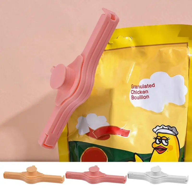 

Snack Bag Clips Food Clips Tight Seal Grip Food Clip Snack Seal Sealing Bag Clips Fresh Keeping Sealer Clamp Dampproof Food Clip