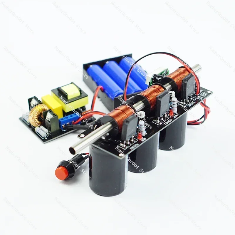 A Simple Multi-level DIY Coil Gun Kit for High-voltage Integrated Electromagnetic Gun
A Simple Multi-level DIY Coil Gun Kit for High-voltage Integrated Electromagnetic Gun