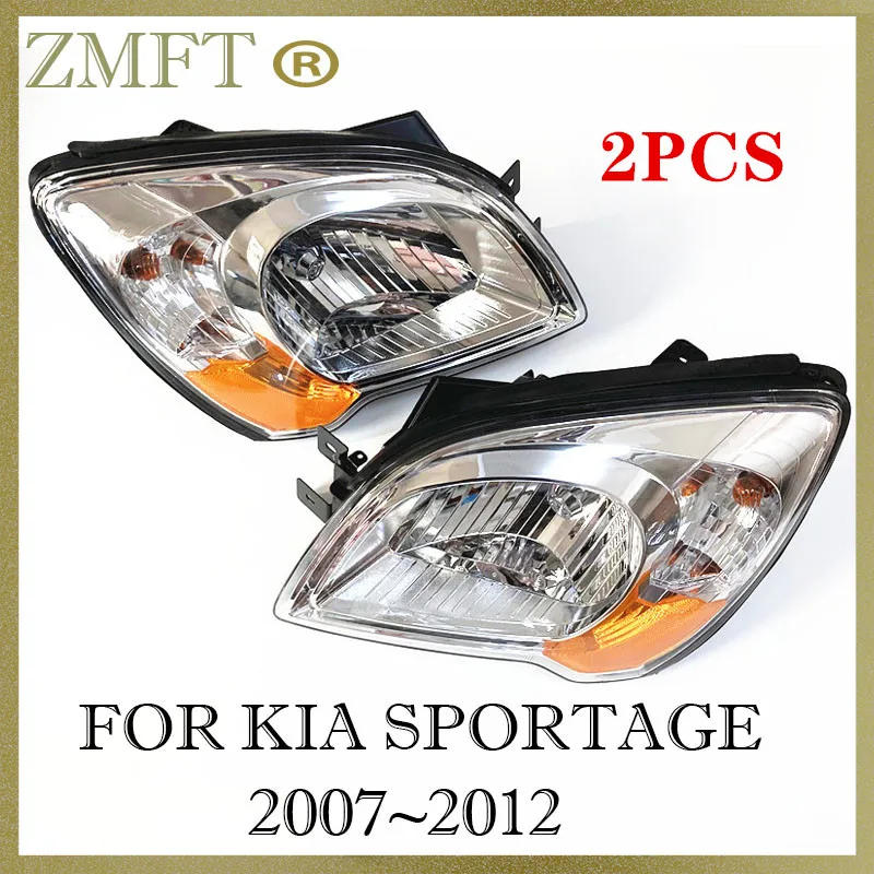 2PCS Left and Right Car Front Bumper Headlight Driving For KIA Sportage 2007~2012 Replacemnt Head Lamp Without Bulbs 
2PCS Left and Right Car Front Bumper Headlight Driving For KIA Sportage 2007~2012 Replacemnt Head Lamp Without Bulbs