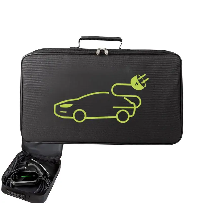 Сумка для зарядного кабеля EV, Портативная сумка для электрических транспортных средств, сумка для перемычек аккумуляторов и кабелей, водонепроницаемые шнуры, органайзер для хранения кабелей 
Сумка для зарядного кабеля EV, Портативная сумка для электрических транспортных средств, сумка для перемычек аккумуляторов и кабелей, водонепроницаемые шнуры, органайзер для хранения кабелей