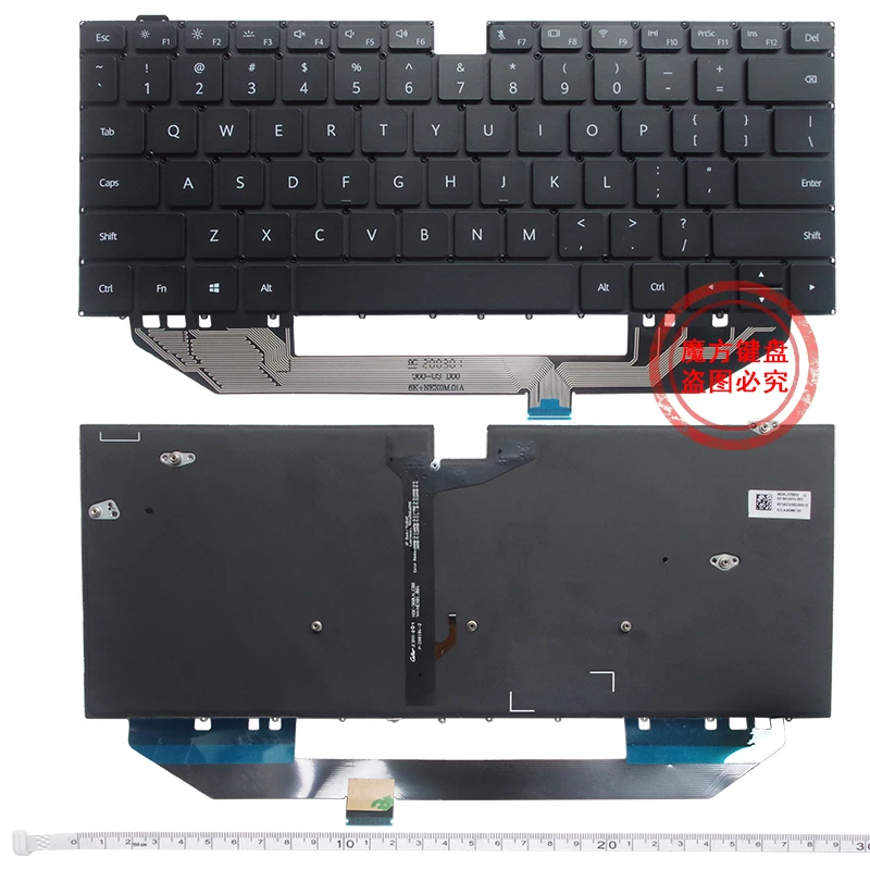 NEW US English Keyboard Backlit For Huawei MACH-W19 MACHR-W19 W29 W29B W29C W19B W19C MateBook X Pro NSK-370BQ 9Z.NG2BQ.001
NEW US English Keyboard Backlit For Huawei MACH-W19 MACHR-W19 W29 W29B W29C W19B W19C MateBook X Pro NSK-370BQ 9Z.NG2BQ.001