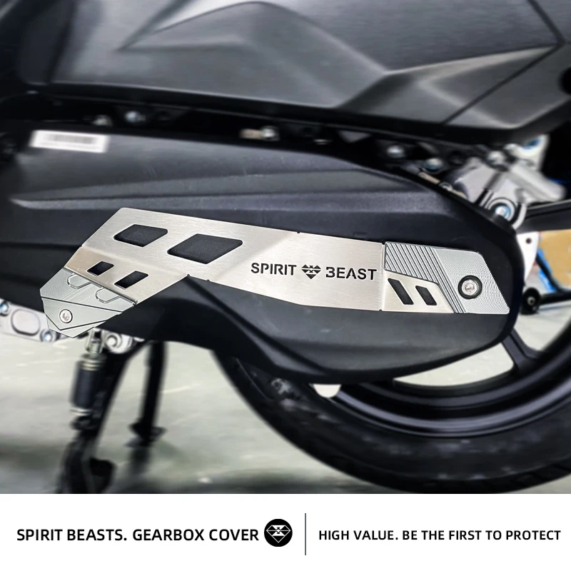 Spirit beast is suitable for Haojue UHR150 transmission case cover, modified motorcycle transmission case protective cover
Spirit beast is suitable for Haojue UHR150 transmission case cover, modified motorcycle transmission case protective cover