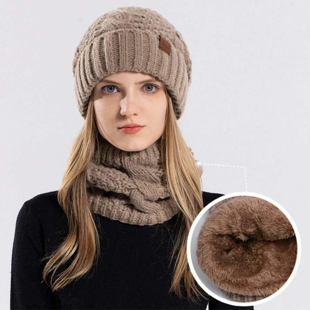 Ladies Winter Scarf and Hat Set Stay Cozy and Fashionable with Knitted Beanie Hat and Fleece Neck Scarf Combo
Ladies Winter Scarf and Hat Set Stay Cozy and Fashionable with Knitted Beanie Hat and Fleece Neck Scarf Combo