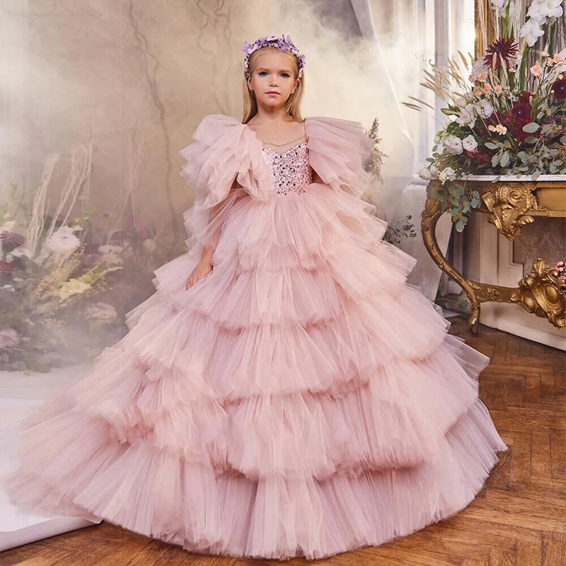 Girls Retro Princess Dress Teen Girls Fly Sleeve Mesh Cake Dresses Children Floor Length Party Clothing Baby Kids Birthday Dress
Girls Retro Princess Dress Teen Girls Fly Sleeve Mesh Cake Dresses Children Floor Length Party Clothing Baby Kids Birthday Dress