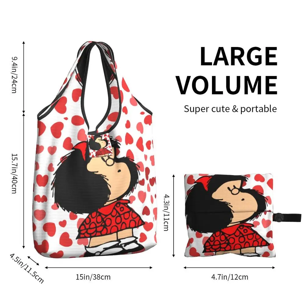 Custom Vintage Mafalda Manga Grocery Shopping Bag 36 S4ab4bbd72fe64da591f2b054d598f9a5T