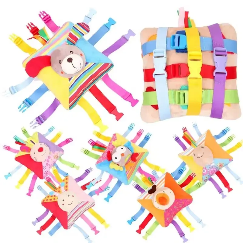 

Базовая тренировочная игрушка для детей, детская игрушка для доски, сенсорная подушка с пряжкой, игрушки для детей, обучающий подарок