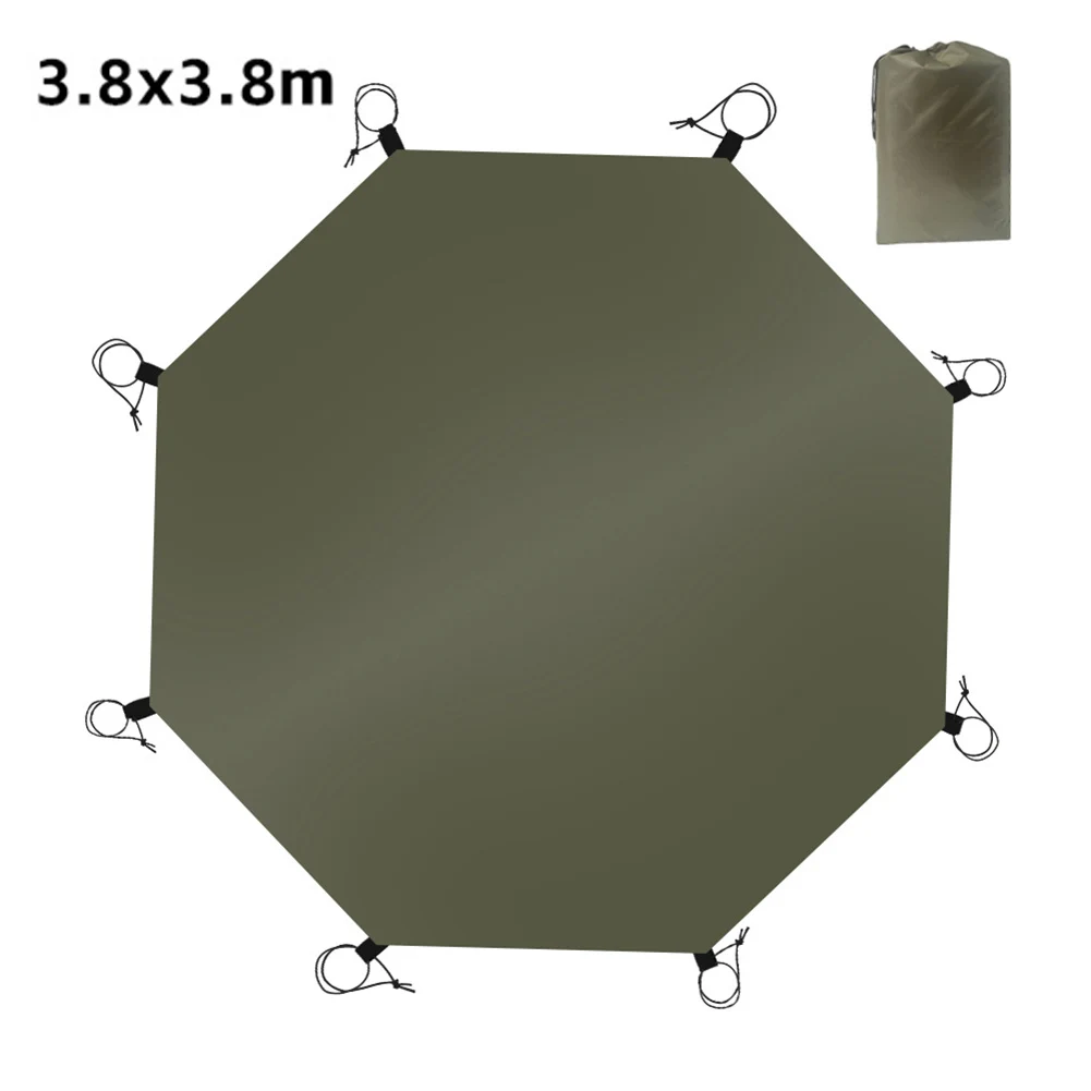 Outdoor Activities Camping Tent Tarp 210D Oxford Cloth Detachable Elastic Band Easy To Install Heat-sealed Seams
Outdoor Activities Camping Tent Tarp 210D Oxford Cloth Detachable Elastic Band Easy To Install Heat-sealed Seams