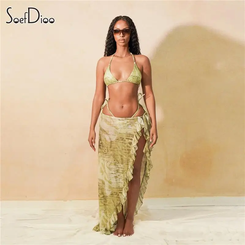Женский хипстерский комплект Soefdioo, бандажный топ с V-образным вырезом и юбка с высокой талией и разрезом по бокам на бедрах, Летний Пляжный комплект из 2 предметов, 2023
Женский хипстерский комплект Soefdioo, бандажный топ с V-образным вырезом и юбка с высокой талией и разрезом по бокам на бедрах, Летний Пляжный комплект из 2 предметов, 2023