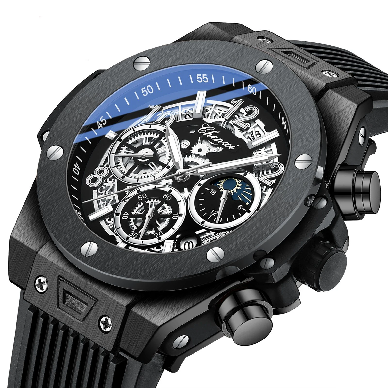Stylish Men's Watches Waterproof Rubber Strap Outdoor Casual Sport Watch for Men Multi Function Ins TK Fashion Brand Wristwatch
Stylish Men's Watches Waterproof Rubber Strap Outdoor Casual Sport Watch for Men Multi Function Ins TK Fashion Brand Wristwatch