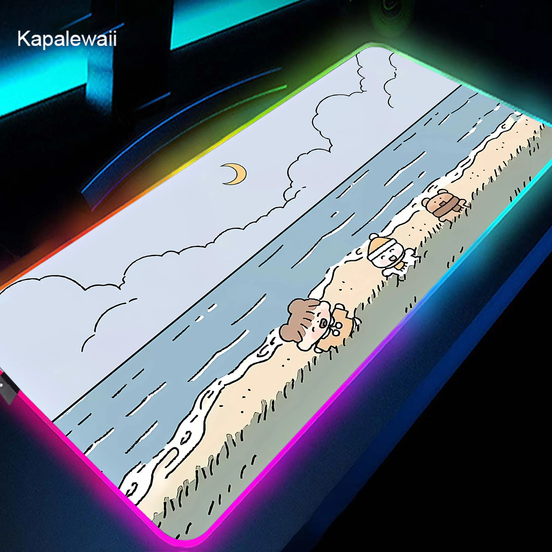 RGB Gaming Mouse Pad Large Cute Kawaii Computer Mousepad Gamer LED Backlit Mouse Mat Game Accessories Keyboard Pads Big Deskmat
RGB Gaming Mouse Pad Large Cute Kawaii Computer Mousepad Gamer LED Backlit Mouse Mat Game Accessories Keyboard Pads Big Deskmat