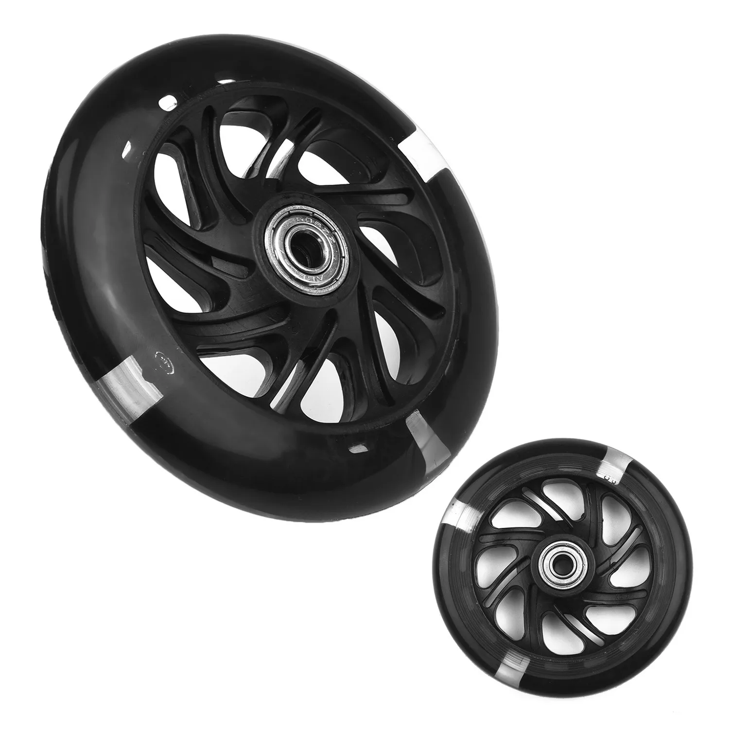 LED Flash Wheel Flashing Lights Back Rear ABED For Scooter Mini 12*2cm ABED-7 Bearings Alloy Spacer Pre-fitted Scooter Accessory
LED Flash Wheel Flashing Lights Back Rear ABED For Scooter Mini 12*2cm ABED-7 Bearings Alloy Spacer Pre-fitted Scooter Accessory