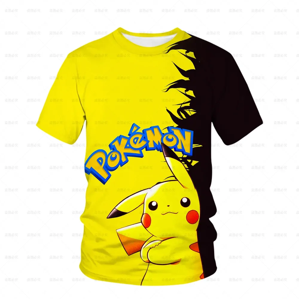 Pokemon T shirt Summer T shirt Cartoon 3D Print Pokemon Clothing Girl Boys Unisex Pikachu T shirt Casual Fashion Children's Wear
Pokemon T shirt Summer T shirt Cartoon 3D Print Pokemon Clothing Girl Boys Unisex Pikachu T shirt Casual Fashion Children's Wear