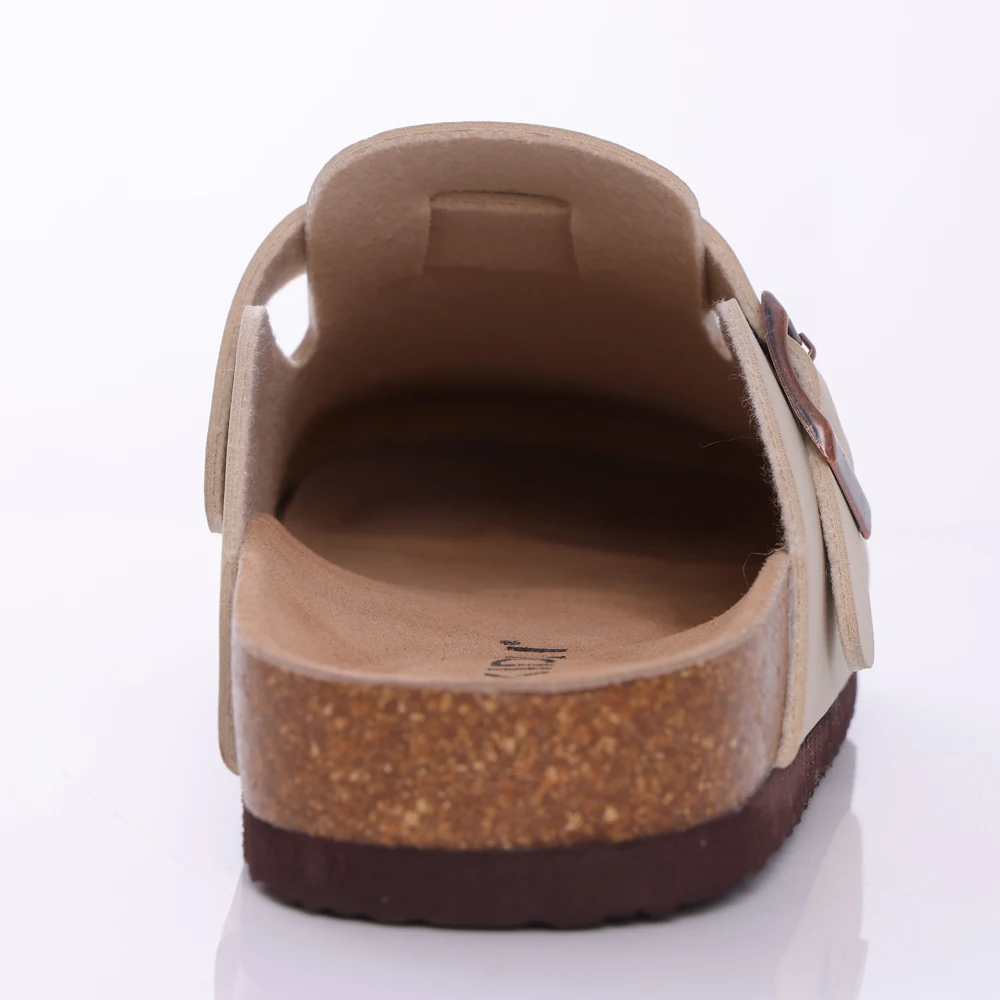 قباقيب من جلد الغزال الأصلي من Pallene للنساء والرجال صنادل من الفلين مع دعم قوس للصيف للزوجين البغال الجلدية الخارجية قباقيب من جلد الغزال الأصلي من Pallene للنساء والرجال صنادل من الفلين مع دعم قوس للصيف للزوجين البغال الجلدية الخارجية