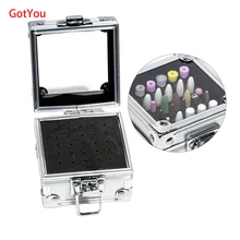 25 Slots Aluminum Nail Drill Grinding Bit Holder Box Displaying Storage Nail Drill Bits Container Display Rack Organizer Case C3
25 Slots Aluminum Nail Drill Grinding Bit Holder Box Displaying Storage Nail Drill Bits Container Display Rack Organizer Case C3