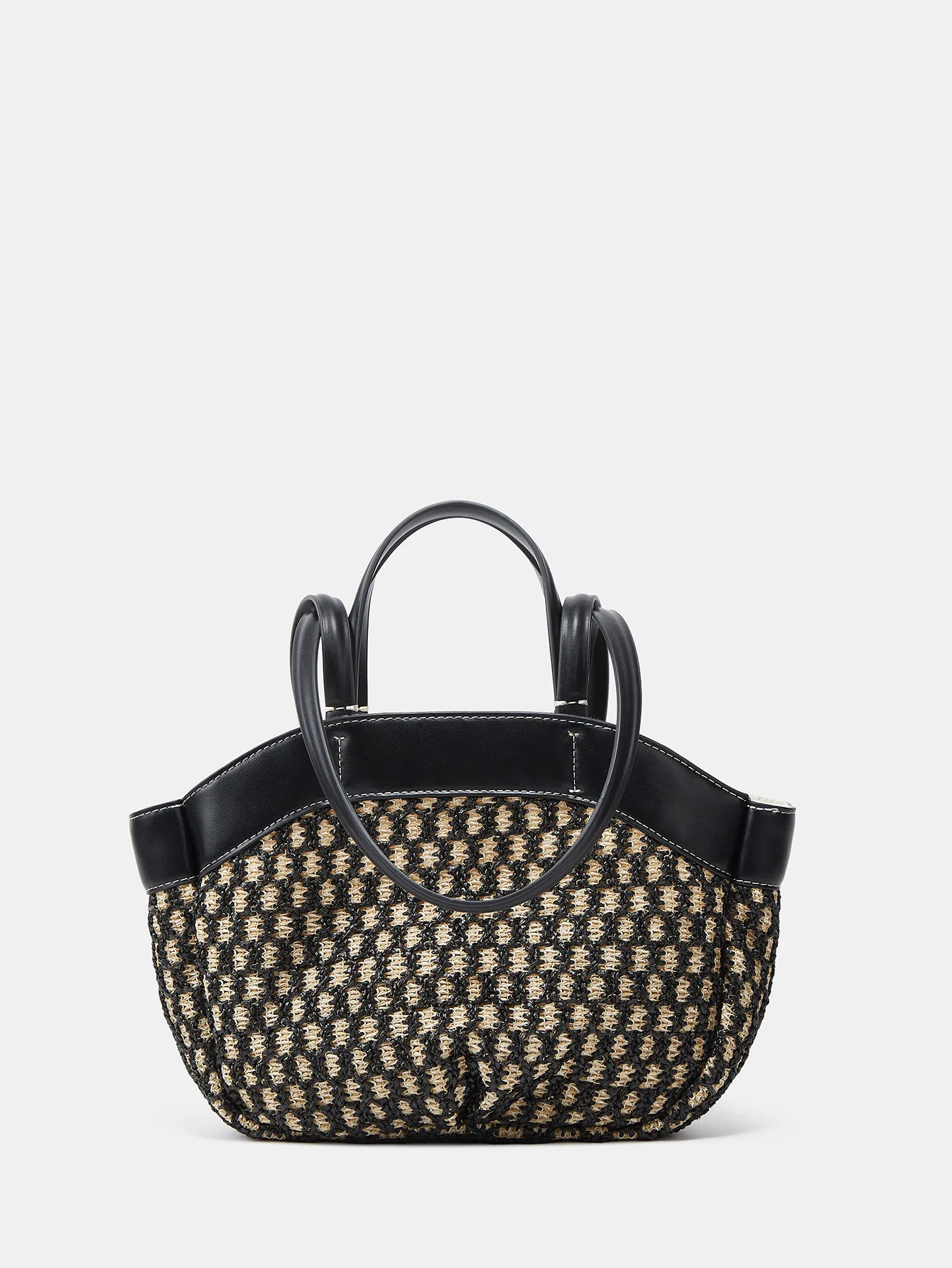 Woven Straw Bucket Tote - Large Summer Shopper 22 S4abb6a9749d243149c66d487065c34b0E