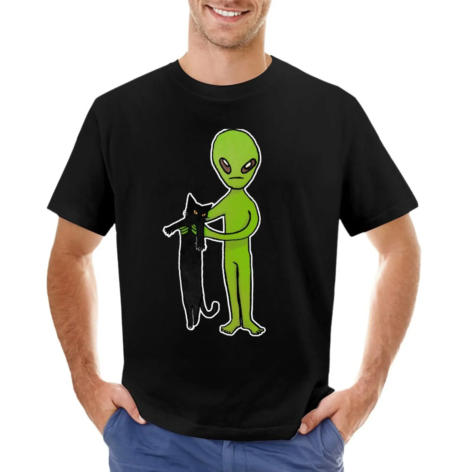 Alien and Black Cat | Black cat and Alien Lover gift T-Shirt custom t shirt Blouse fitted t shirts for men
Alien and Black Cat | Black cat and Alien Lover gift T-Shirt custom t shirt Blouse fitted t shirts for men