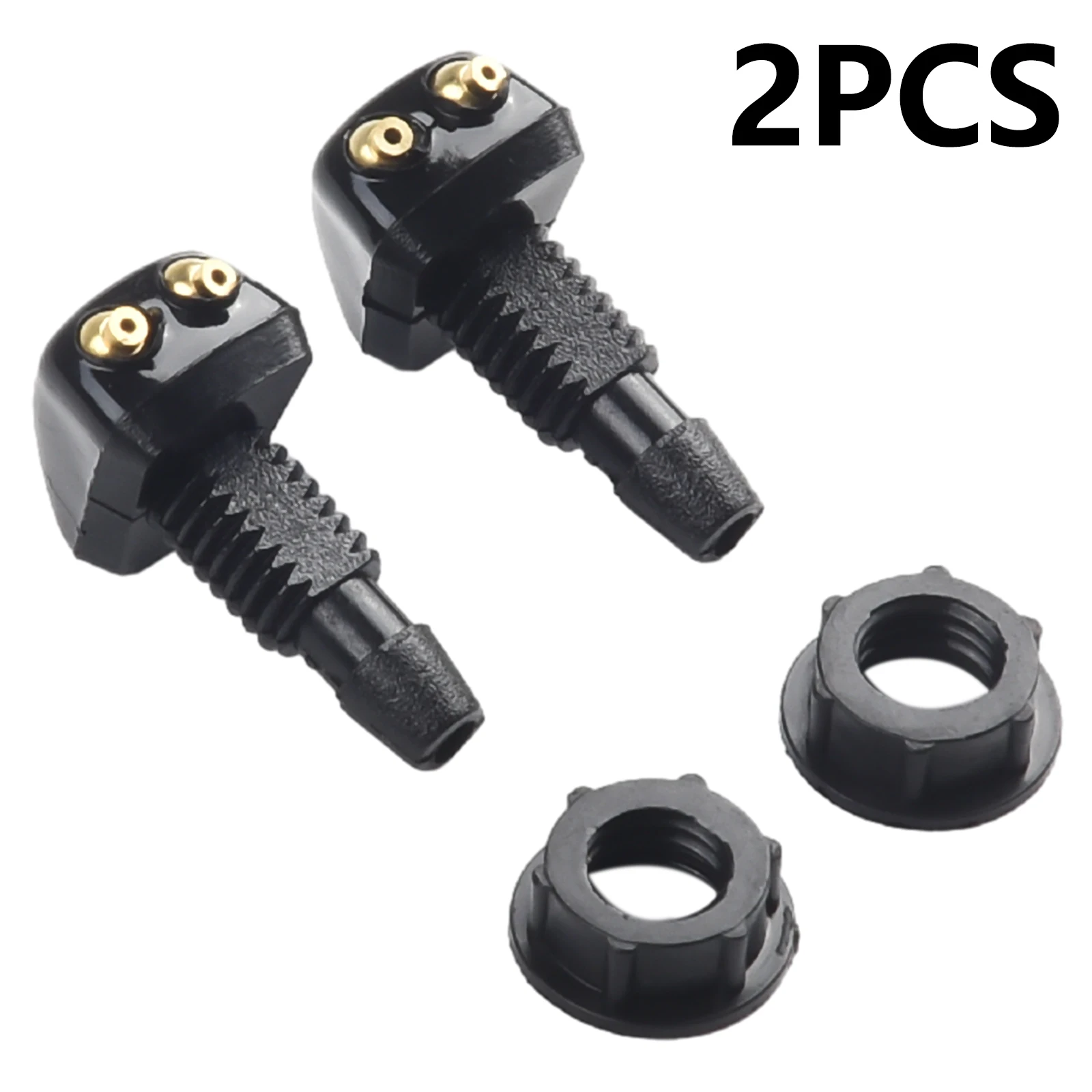2Pcs Car Windshield Wiper Washers Sprays Nozzle Fits Car Models Car Dual Holes Windshield Wash Nozzle Wiper Water Spray Jet
2Pcs Car Windshield Wiper Washers Sprays Nozzle Fits Car Models Car Dual Holes Windshield Wash Nozzle Wiper Water Spray Jet