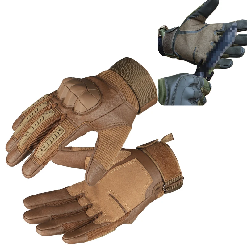 

Тактические перчатки с пальцами для сенсорного экрана, спортивные перчатки для пеших прогулок, велоспорта, военные мужские перчатки, защитные перчатки с твердыми костяшками