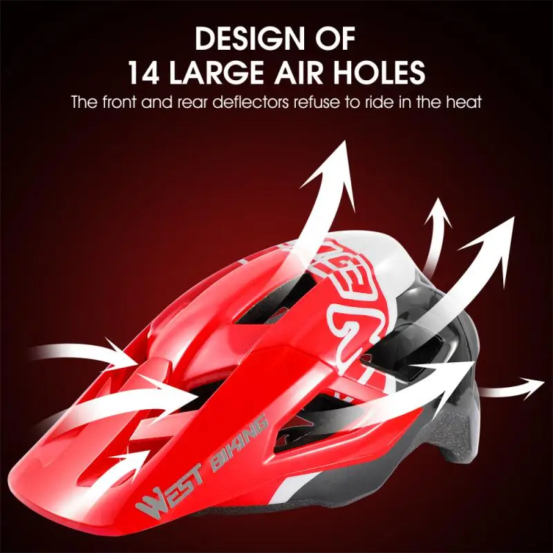 WEST BIKING Ultralight Bike Helmet Safety Sports Cycling Vents Casco Ciclismo Protective Mountain Road Bicycle Men Women Helmet
WEST BIKING Ultralight Bike Helmet Safety Sports Cycling Vents Casco Ciclismo Protective Mountain Road Bicycle Men Women Helmet