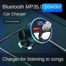 Car FM Transmitter Bluetooth 5.0 4.8A Quick Charge Car Charger Handsfree Audio Receiver Auto MP3 Player Dual USB Led Voltmeter
Car FM Transmitter Bluetooth 5.0 4.8A Quick Charge Car Charger Handsfree Audio Receiver Auto MP3 Player Dual USB Led Voltmeter