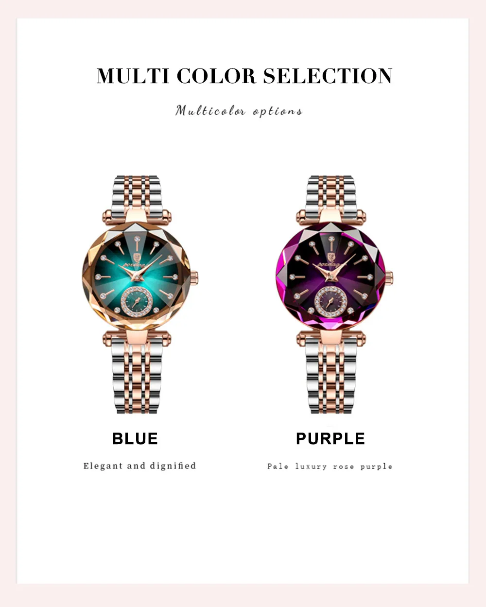 POEDAGAR Luxury Watches For Ladies POEDAGAR Luxury Watches For Ladies
