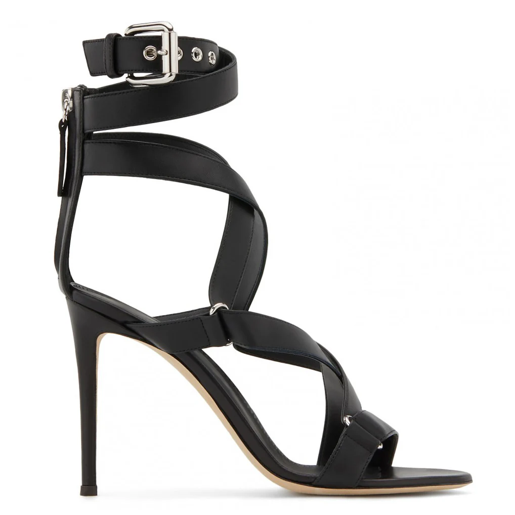 Женские сандалии CHMILE CHAU на высоком каблуке, элегантные туфли с ремешком на щиколотке, элегантная обувь в стиле панк, модель 86-CHC-26, 2022