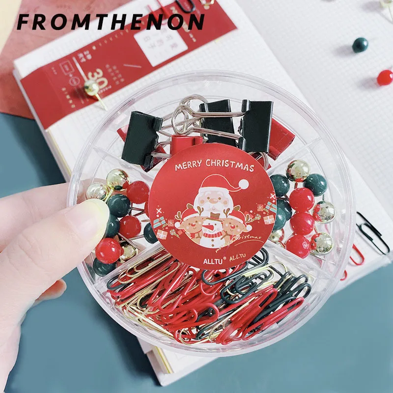 Fromthenon Christmas Gift Box Set Color Paper Clips Color Long Tail Clip Ticket Clip Pin Office Storage Supplies Gift Box Set
Fromthenon Christmas Gift Box Set Color Paper Clips Color Long Tail Clip Ticket Clip Pin Office Storage Supplies Gift Box Set