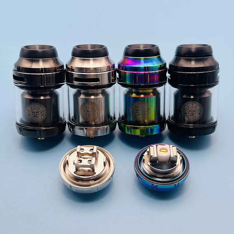 

Zeus RTA 25Mm Zeus RTA X Mesh Penyemprot 316ss Dual Kumparan/Mesh 3.5Ml/4.5Ml Rebuildable 510 Benang Rokok Elektrik Vape Tank