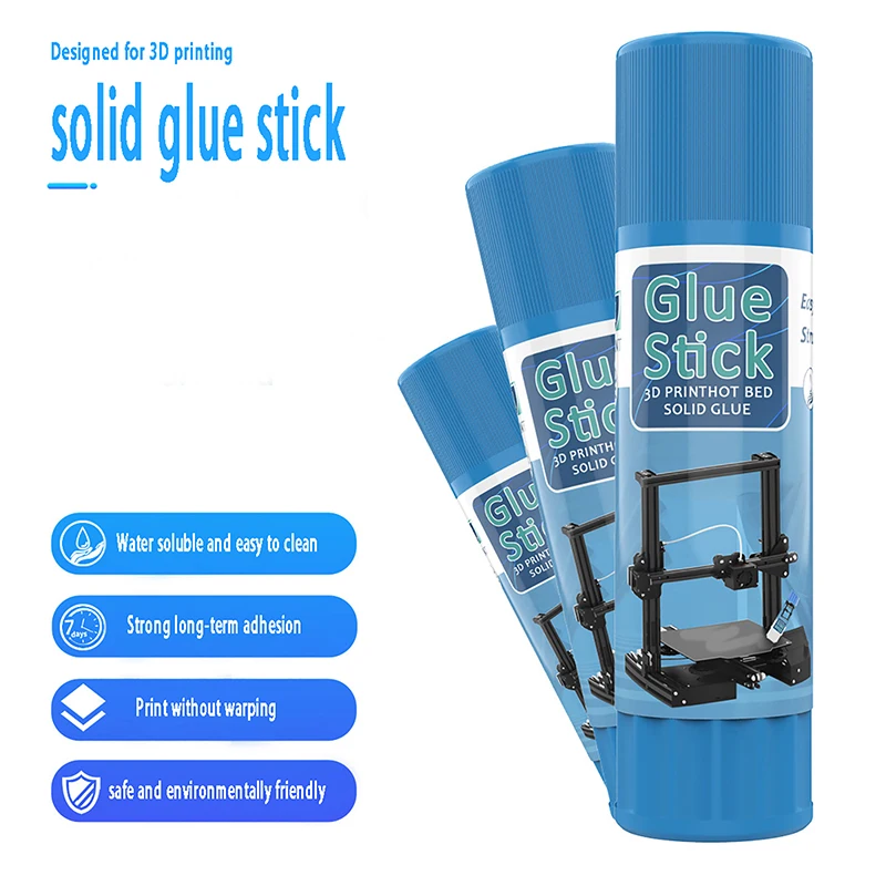 

1Pc 3D Printer Glue Sticks Adhesive PVP Solid Glue Sticks Non-toxic Washable For Hot Bed Platform Glass Plate Easy Removing