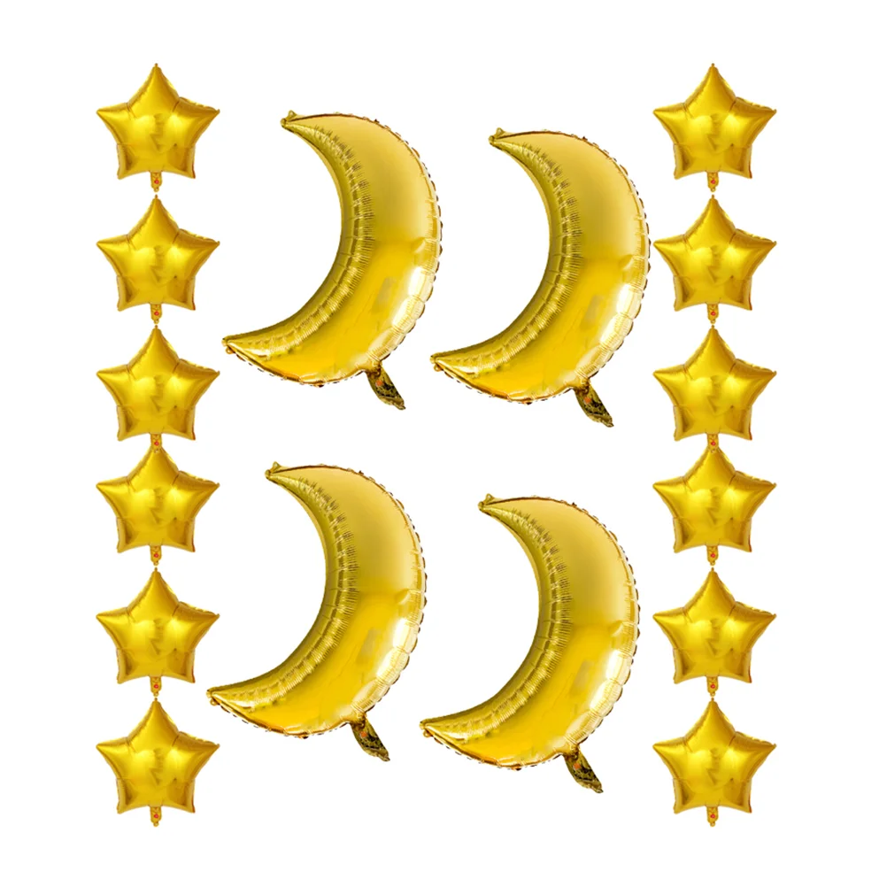 16 Pcs Balloons Wise Men Birthday Party Supples Ornament Moon and Star Decorations
16 Pcs Balloons Wise Men Birthday Party Supples Ornament Moon and Star Decorations