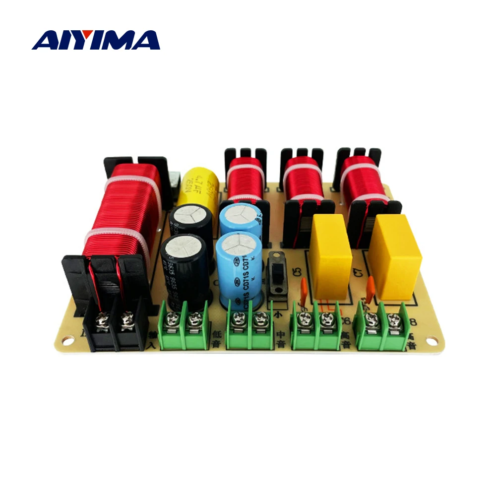 AIYIMA 1 шт. 250 Вт 3-полосная аудиосвязь, профессиональный динамик, сдвоенный тройной независимый фильтр, сплиттер частоты
AIYIMA 1 шт. 250 Вт 3-полосная аудиосвязь, профессиональный динамик, сдвоенный тройной независимый фильтр, сплиттер частоты