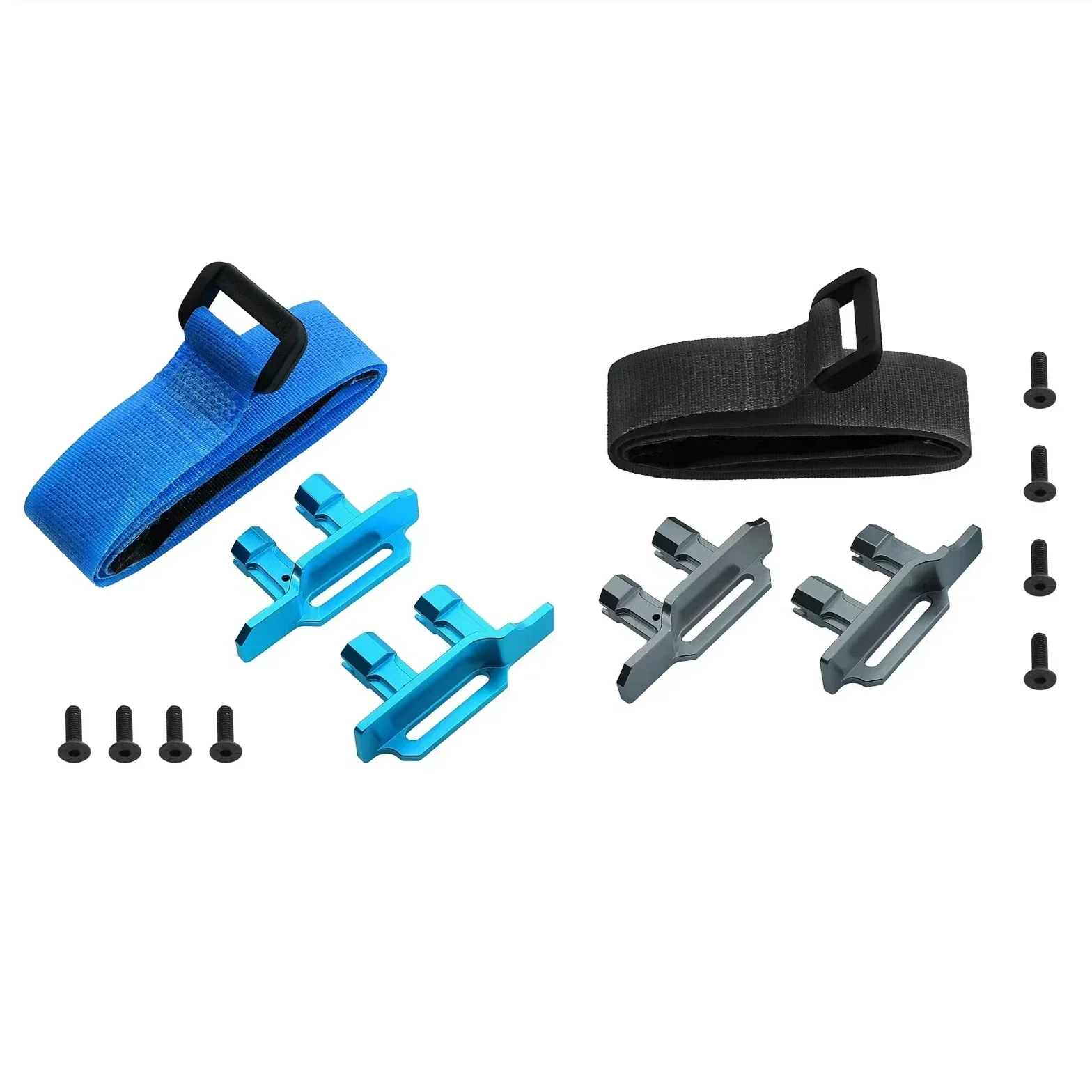 KKRC Metal 3S 4S Tall Battery Holder Mount Hold Down with Battery Strap for 1/10 Traxxas MAXX RC Car Upgrade Parts
KKRC Metal 3S 4S Tall Battery Holder Mount Hold Down with Battery Strap for 1/10 Traxxas MAXX RC Car Upgrade Parts