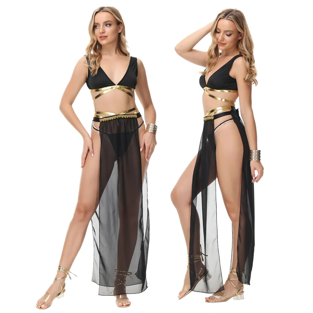 Ancient Greek Goddess Costume Women Cosplay Egyptian Queen Cleopatra Fancy Dress Outfits
Ancient Greek Goddess Costume Women Cosplay Egyptian Queen Cleopatra Fancy Dress Outfits