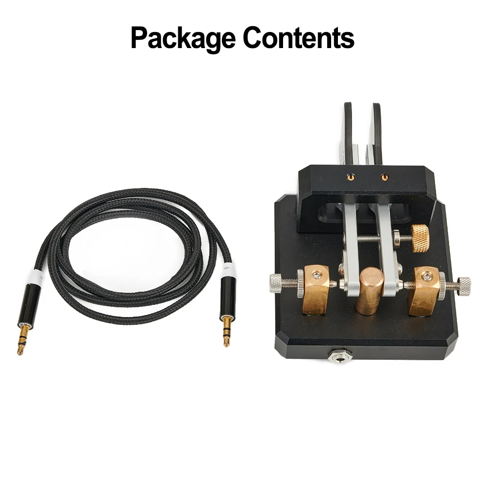 Automatic Morse Dual-Paddle Telegraph Key CW Key For Ham Radio Users For Amateur HAM RADIO CW Paddle key Amateur Radio Tool
Automatic Morse Dual-Paddle Telegraph Key CW Key For Ham Radio Users For Amateur HAM RADIO CW Paddle key Amateur Radio Tool