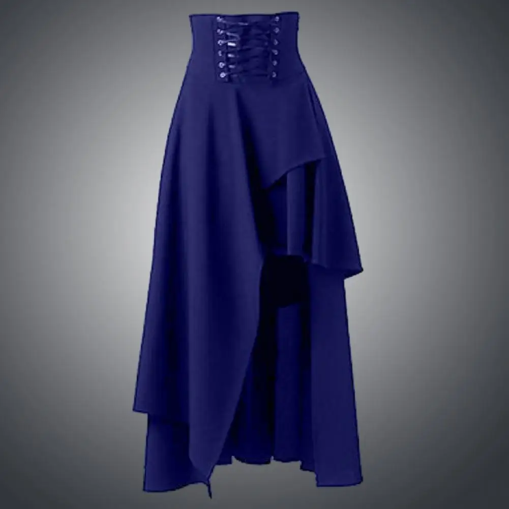 Cosplay Skirt Cosplay Maxi Skirt for Women Vintage Dress Up Hem Soft Breathable Fabric Halloween Costume Clothing Irregular Hem
Cosplay Skirt Cosplay Maxi Skirt for Women Vintage Dress Up Hem Soft Breathable Fabric Halloween Costume Clothing Irregular Hem
