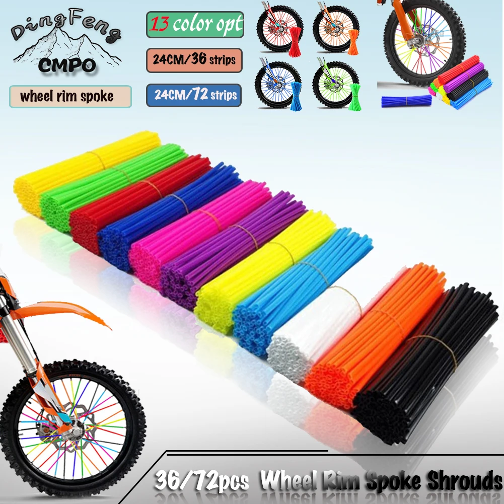 Universal Motocross Enduro Off Road Wheel Rim Spoke Shrouds Skins Covers moto For KTM HONDA YAMAHA KAWASAKI Motorcycle Dirt Bike 
Universal Motocross Enduro Off Road Wheel Rim Spoke Shrouds Skins Covers moto For KTM HONDA YAMAHA KAWASAKI Motorcycle Dirt Bike