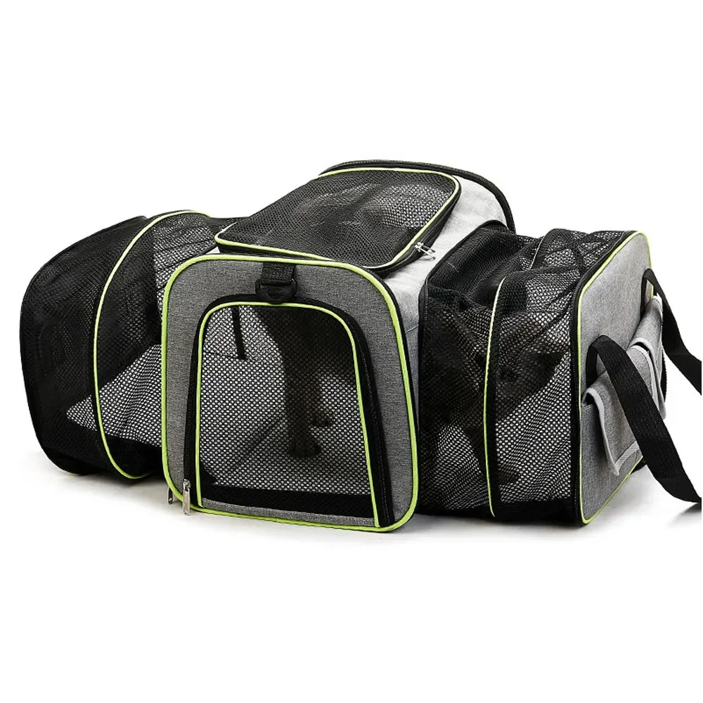 

Travel Carrier Bag Carriers Cat Dog Pet Bags Breathable Foldable Cats Handbag Outgoing Pets Outdoor Portable Airline