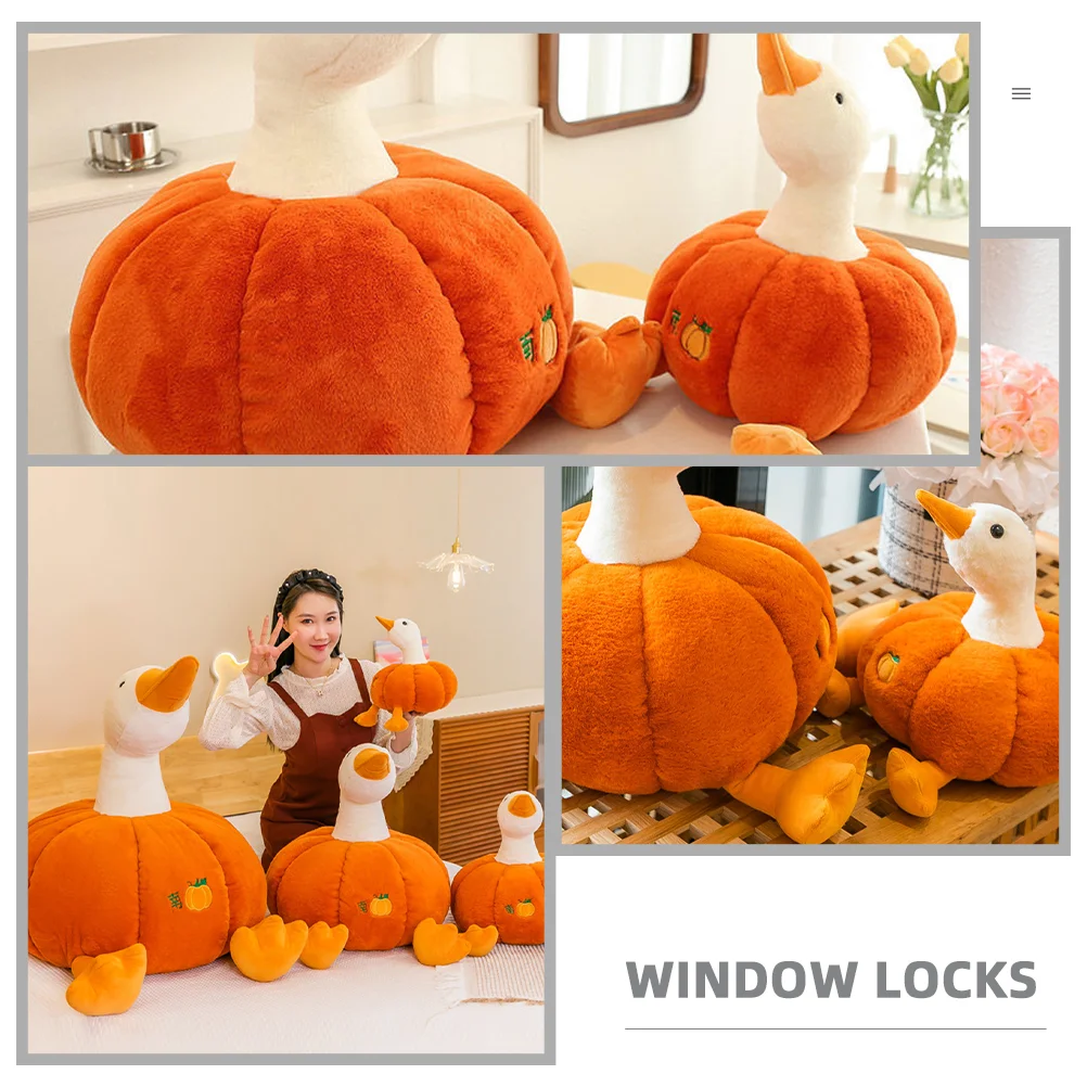 

Stuffed Animal Cartoon Pumpkin Cute Pumpkin Soft Couch Throw Pillow (40cm)